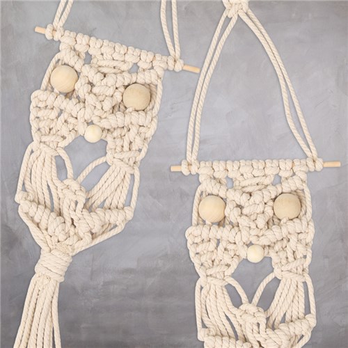 Macramé Owl Wall Hanger