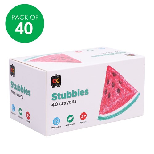 Chubby Crayons - Pack of 40
