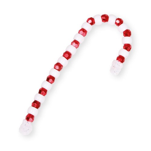 Christmas Plastic Beads Mix - 200g Tub