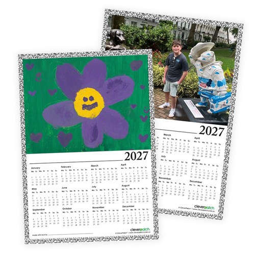 Calendar Blanks - A4 - Pack of 25