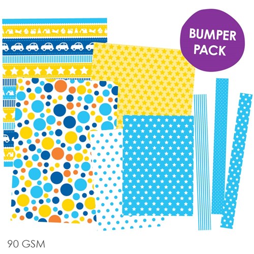Bumper Paper Pack - Blue