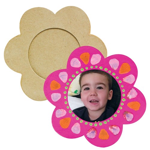 Papier Mache Flower Frame