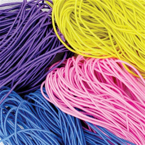 Coloured Elastic - Pack of 4