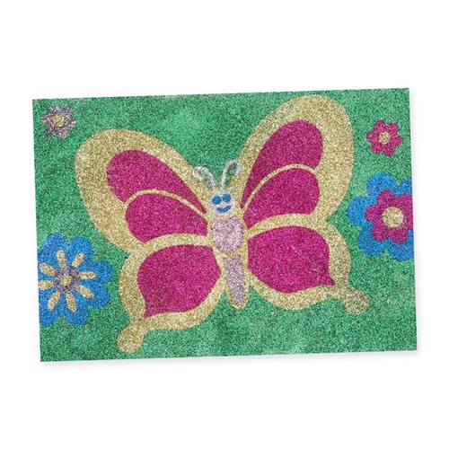 Minibeasts Sticky Art Sheets - Pack of 20