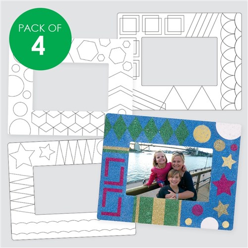 Sticky Art Photo Frames - Pack of 4