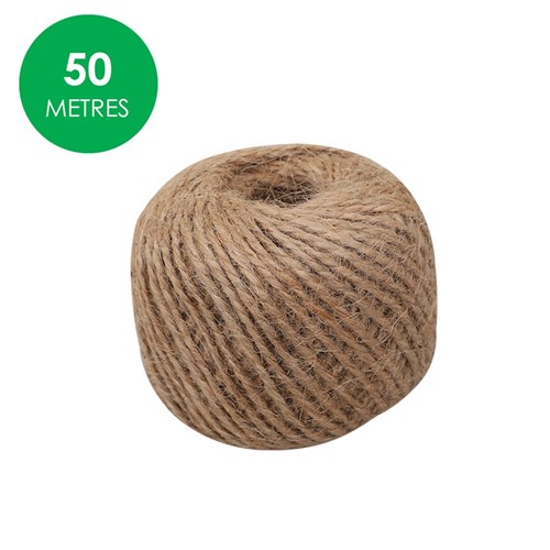 Natural Hemp Rope - 50 Metres