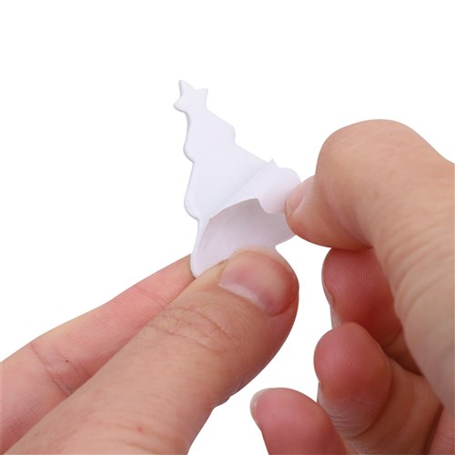 Foam Christmas Tree Stickers - Pack of 120