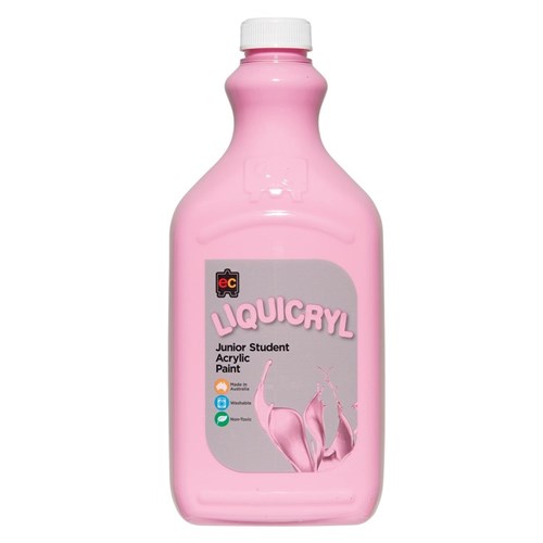 EC Liquicryl Junior Student Acrylic Paint - Pink - 2L
