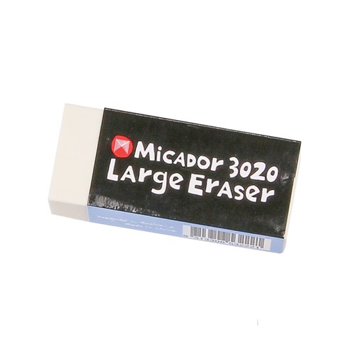 Micador 3020 Large Erasers - Pack of 20