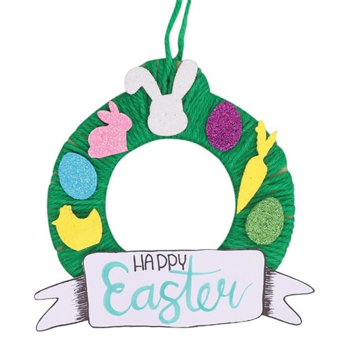 Foam Glitter Easter Stickers - Pack of 120