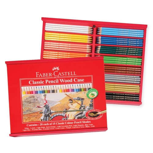 Faber-Castell Classic Colour Pencils - Pack of 300