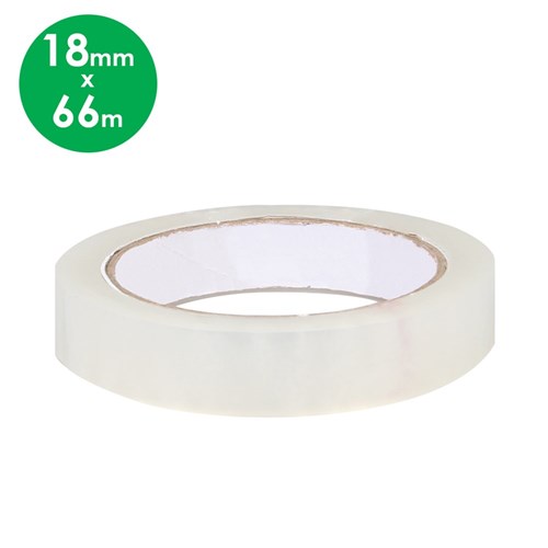 Clear Sticky Tape - 18mm x 66m