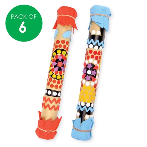Design Your Own Rain Sticks - Pack of 6