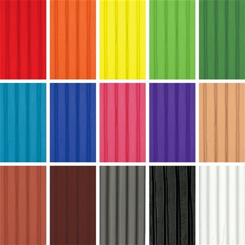 Fun Modelling Clay - 500g - Set of 15 Colours