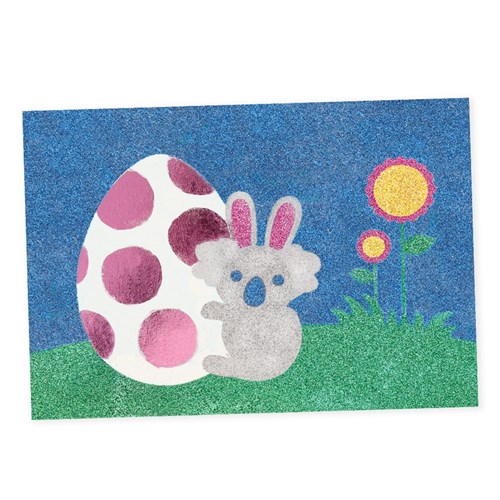 Easter Sticky Art Sheets - Pack of 20