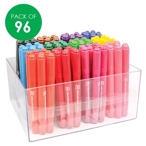 EC Master Mega Markers Classpack - Pack of 96