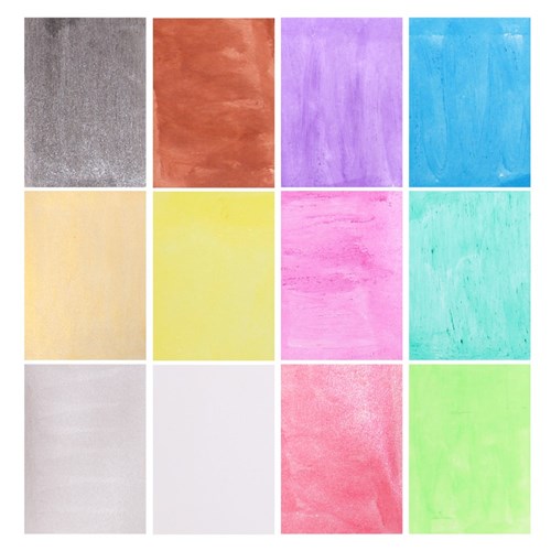 CleverPatch Poster Paint Sticks - Metallic - 10g - Pack of 12