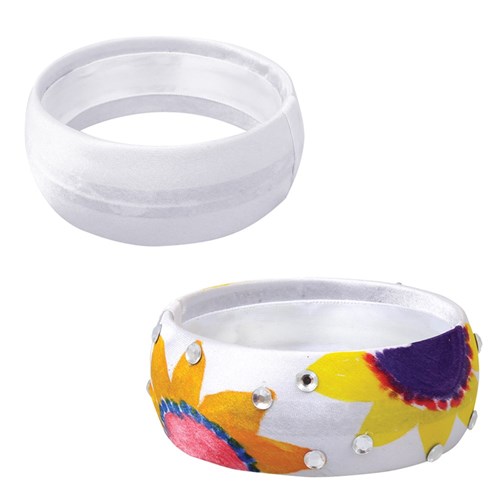 Fabric Covered Bangle - Each