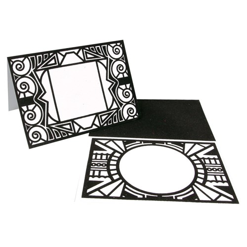 Fuzzy Art Greeting Cards - Pack of 20