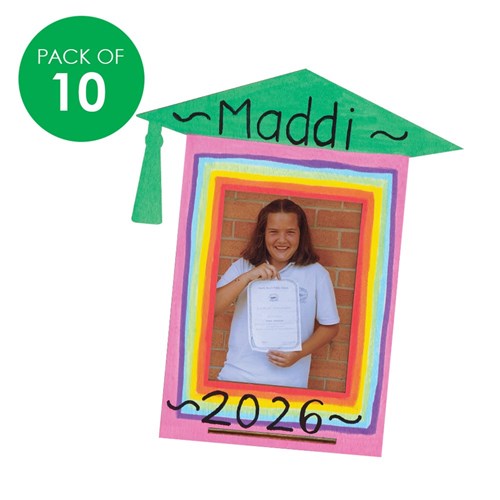 Wooden Graduation Frames - Pack of 10