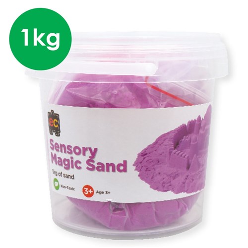 EC Sensory Magic Sand - Purple - 1kg Tub