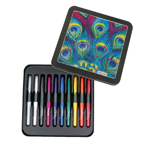Crayola Signature Pearlescent Paint Markers - Pack of 10
