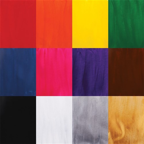 CleverPatch Acrylic Paint Tubes - 100ml - Set of 12 Colours