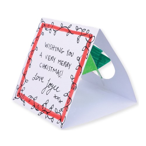 3D Snow Globe Cards - Christmas Tree - Pack of 10