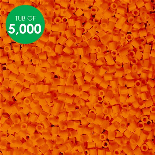 CleverPatch Iron Beads - Orange - Tub of 5,000