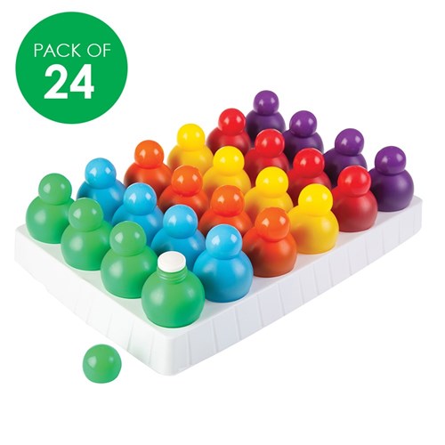 Easy-Grip Paint Dabbers - Pack of 24