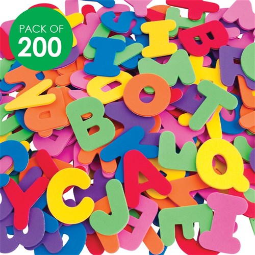 Large Foam Adhesive Letters - Pack of 200