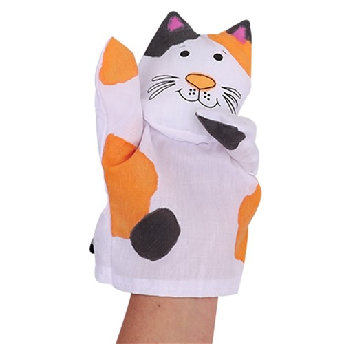 Cotton Animal Puppets - Pack of 24