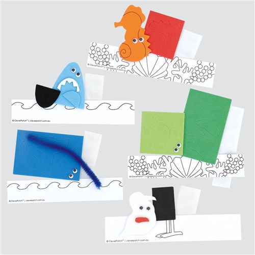 Beach Animal Decorations - Pack of 10