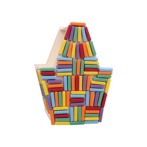 Mosaic Tile Sticks - Assorted - 160g Pack