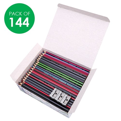 Staedtler Noris Coloured Pencils Classpack - Pack of 144