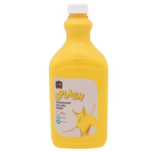 Splash Acrylic Paint - Yellow - 2L