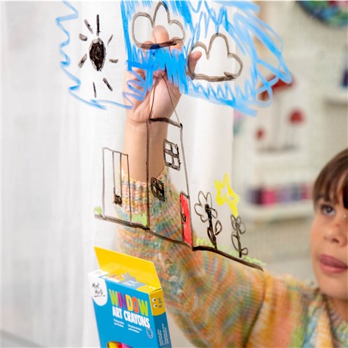 Mont Marte Window Crayons - Pack of 8