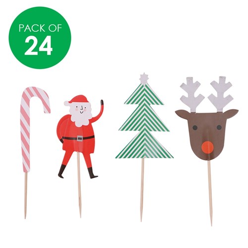 Christmas Picks - Pack of 24