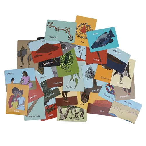 Aboriginal Topic Cards - Pack of 30