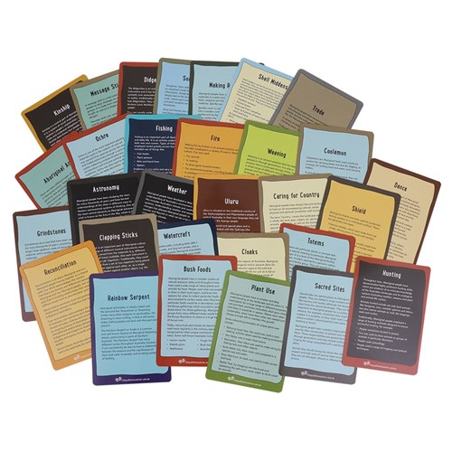 Aboriginal Topic Cards - Pack of 30