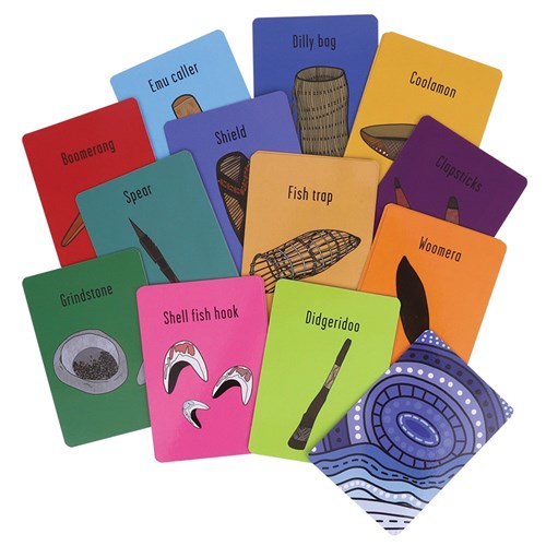 Aboriginal Tools Memory Card Game - Pack of 24