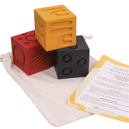 Aboriginal Storytelling Cubes - Pack of 3