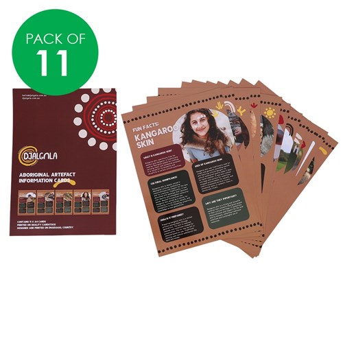 Aboriginal Artefact Information Cards - Pack of 11
