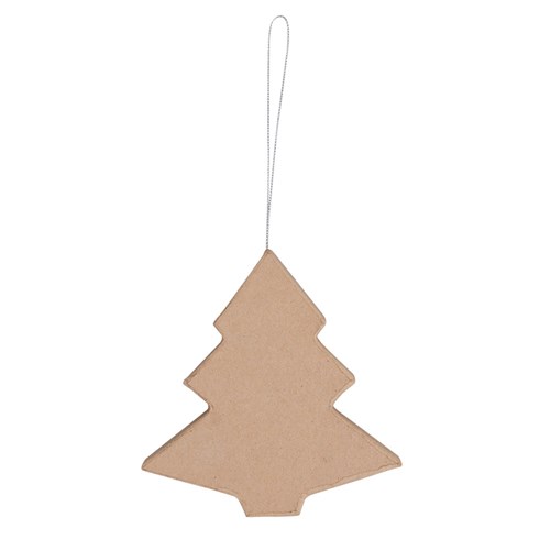 Papier Mache Christmas Tree Ornament