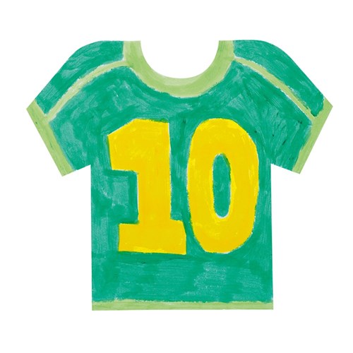 Cardboard Shirt Shapes - White - Pack of 20