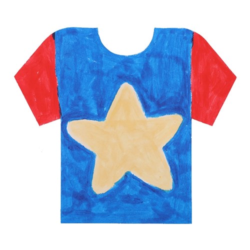 Cardboard Shirt Shapes - White - Pack of 20