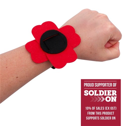 Felt Poppy Wristband CleverKit