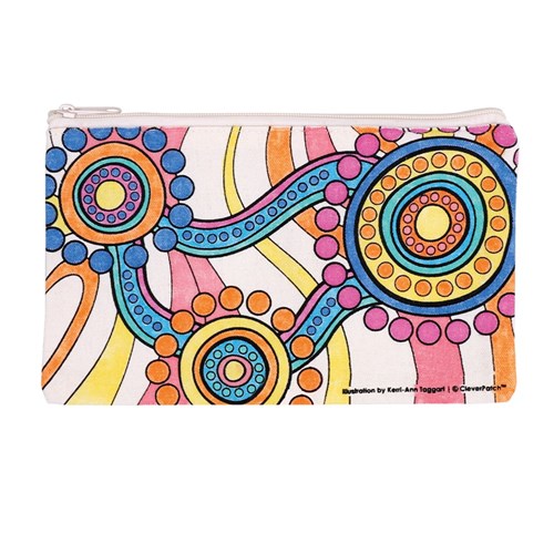 Indigenous Designed Printed Pencil Cases - Pack of 10