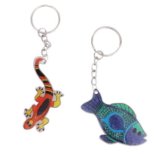 Printed Shrink Film - Indigenous Designed Animals - Pack of 40