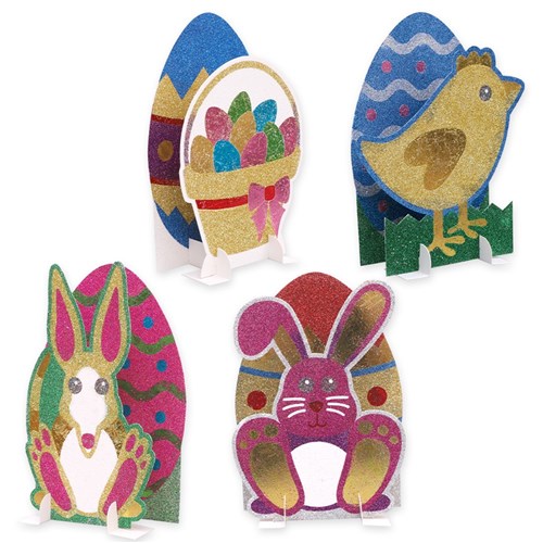 3D Sticky Art Scenes - Easter - Pack of 12